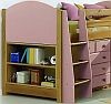 Childrens Pink Storage Bed