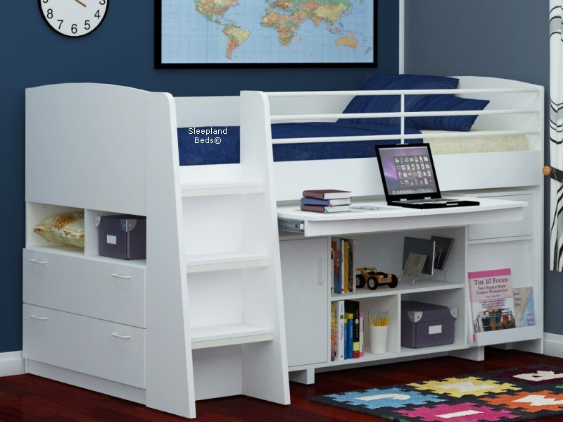 midi cabin beds with storage