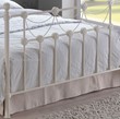 Ivory Metal Bed Frame