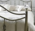 Cygnus Antique Brass Metal Bed Frame Sleepland Beds