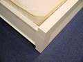 Luxury White Wooden Modern Bed Frame