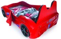 Childrens Red Racing Car Bed With Doors