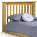 Single Pine Bed Frame With Hideaway Guest Bed