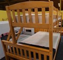 Wooden Three Sleeper Bunk Bed With Drawers