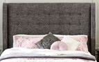 Limelight Aquila Double Bed Grey Fabric