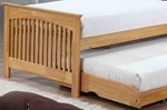 Toronto Oak Wooden Guest Bed