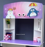 Lilac Penguin And Kids Bedroom Furniture Set