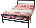 Eaton Contract Black Metal Bed Frame