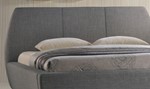 Time Living Naxos Grey Fabric Bed