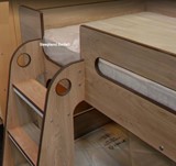 Low Height Bunk Beds In Oak At Sleepland Bed Shop