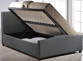 Side Opening Ottoman Storage Bed Side Opening
