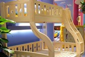 Handmade wooden bunk beds single and double