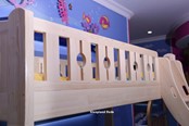 Solid Pine Wood Double Bunk Bed