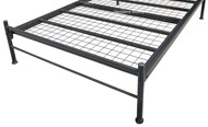 Black King Size Metal Bed Frame