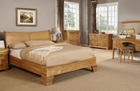 Sweet Dreams Grayson oak bed frames