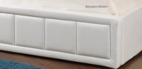 4ft white ottoman bed