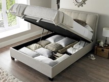 Kaydian Accent Ottoman Oatmeal Bed