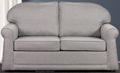 2 seater fabric Detroit sofa beds by Sweet Dreams