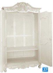 Chateau Carved Armoire