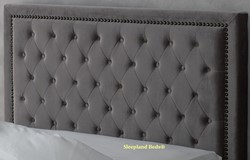 fabric studded beds frames