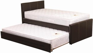 Sweet Dreams Roxy Leather Bed With Guest Trundle