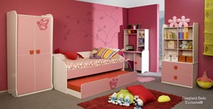 Princess Pink Bedroom Furniture Set