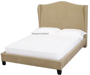 Signature Chateaux Beige Fabric Bed Frame