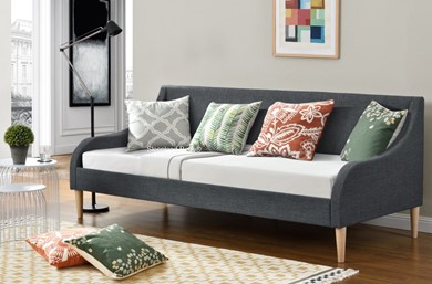 Dream Grey Fabric Daybed