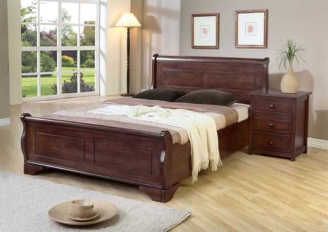 6ft Super Kingsize Sleigh Bed Joseph, King Size Sleigh Bed With Mattress