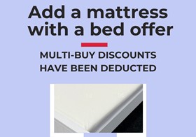 Add a Mattress with a Bed - Offer only available with a bed purchase