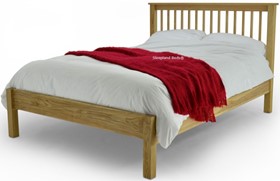Altonbury Solid Oak Wooden Bed Frame - 4ft6 Double