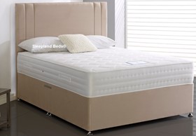 Dual Season Divan Bed - Memory Foam And Traditional - 4ft Small Double