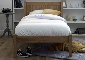 Havana Wooden Bed Frame - Pine Wood - 4ft6 Double