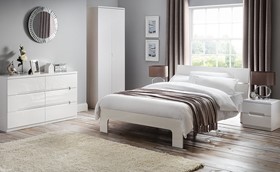 High Gloss White Bedroom Furniture - Modern Design