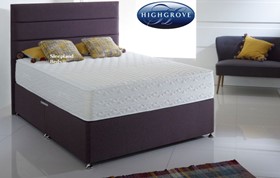 Highgrove Beds Gel Infused Latex Divan Bed With Encapsulated Pocket Springs