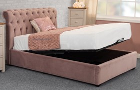 Isla Fabric Ottoman Storage Bed By Sweet Dreams - 5ft Kingsize