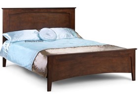 Julian Bowen Minuet Bed - Wenge Wooden Bed Frame - 4ft 6 Double