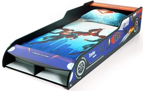Marino Car Bed | Blue Childrens Racing Car Bed - 3ft Single