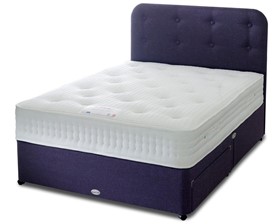 Memory Med 1400 Divan Bed By Healthbeds - 4ft Small Double Divan Bed