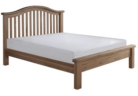 Minnesota Oak Bed Frame - Low Footend - 4ft6 Double