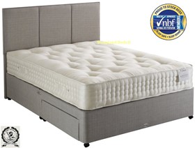 Natural 4200 Pocket Sprung Divan Bed By Healthbeds - 5ft Kingsize