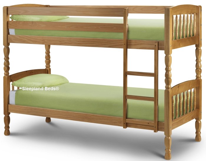 Pine Wooden Bunk Beds, Antique Wooden Bunk Beds With Stairs