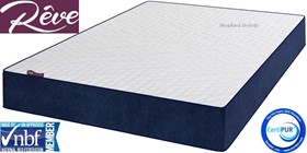 Reve Sapphire Latex And Cool Blue Memory Foam Mattress - 4ft6 Double