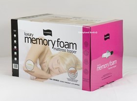 Sleepland Easycomfort Luxury Memory Foam Mattress Topper - 5ft Kingsize