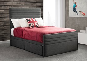 Style Chic Fabric Ottoman Storage Bed By Sweet Dreams - 5ft Kingsize
