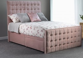 Style Classic Fabric Divan Bed Frame By Sweet Dreams - Super Kingsize