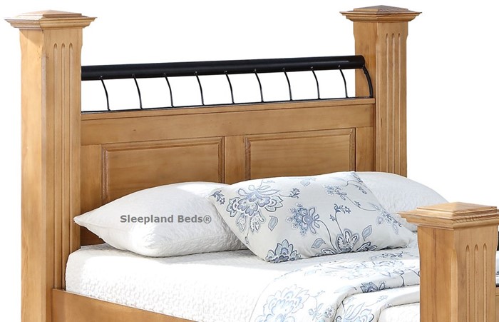Sweet Dreams Hunter Wooden Bed Frame, Solid Wood Bed Frame Super King