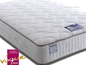 Vogue Emperor 1500 Mattress - Talalay Latex And Pocket Springs - 4ft6 Double