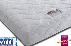 Vogue Harmony 1000 Mattress - Hypo Allergenic Pocket Sprung - 4ft Small Double