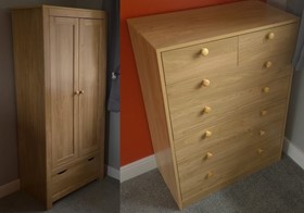 Wardrobe or Chest Of Drawers - Offer For Adding With A Childrens Bed